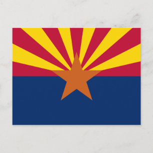 Carte Postale Drapeau de l'Arizona
