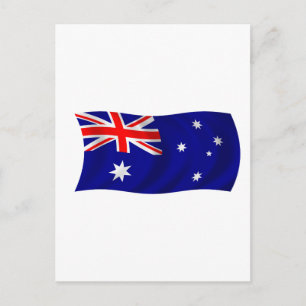 Carte Postale Drapeau de l'Australie
