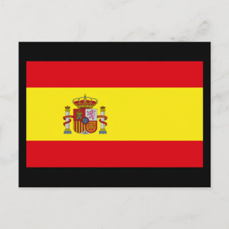 Carte Postale Drapeau de l'Espagne
