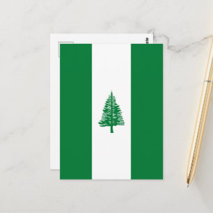Carte Postale Drapeau de l'île Norfolk