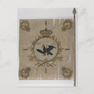 Carte Postale Drapeau de l'infanterie prussienne
