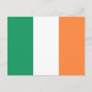 Carte Postale Drapeau de l'Irlande
