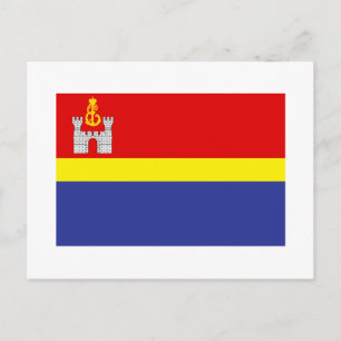 Carte Postale Drapeau de l'oblast de Kaliningrad