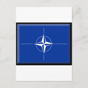 Carte Postale Drapeau de l'Otan
