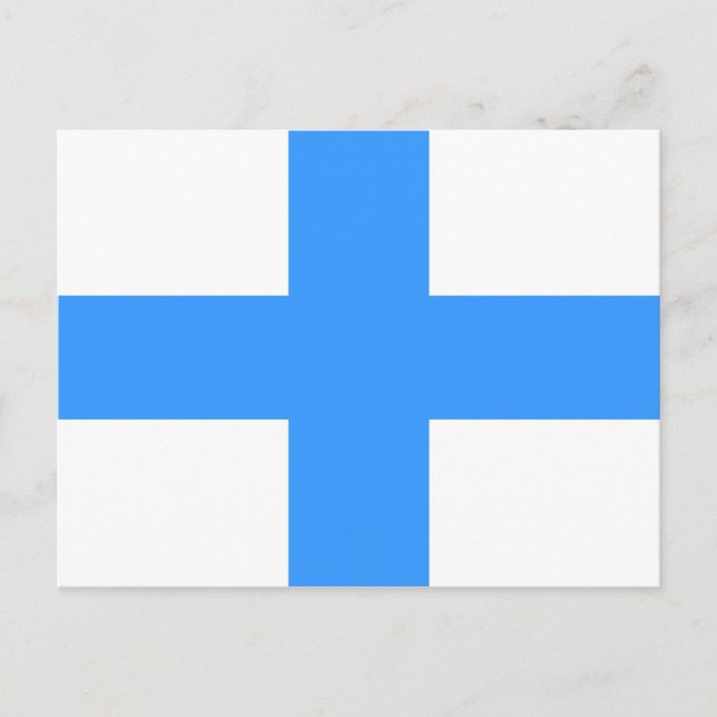 Carte Postale Drapeau de Marseille (Devant)