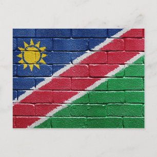 Carte Postale Drapeau de Namibie
