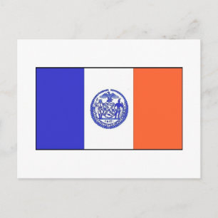Carte Postale Drapeau de New York