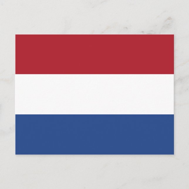 Carte Postale Drapeau de Pays-Bas Postcard (Devant)