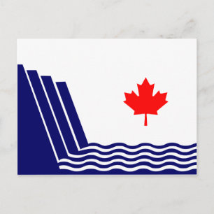 Carte Postale Drapeau de Scarborough (Ontario)