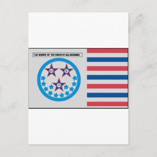 Carte Postale Drapeau de Sécession utilisé par la Floride - 10 j