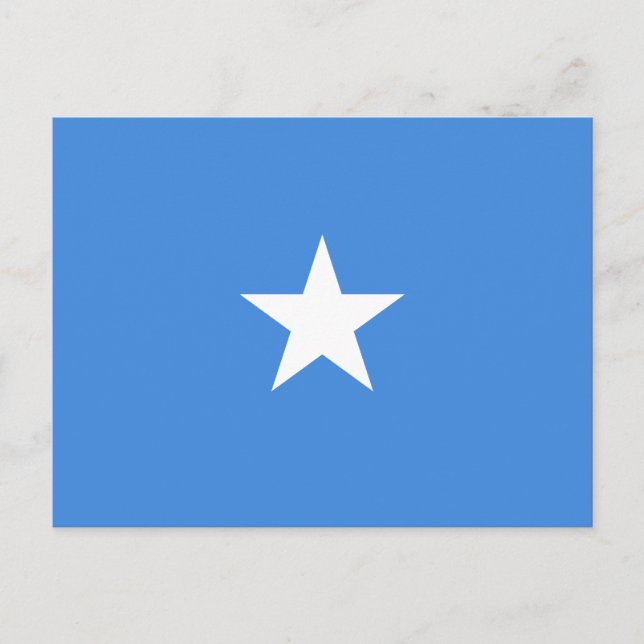 Carte Postale Drapeau de Somalie (Devant)