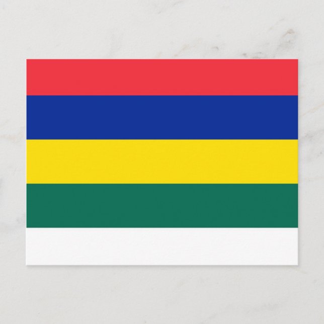 Carte Postale Drapeau de Terschelling (Devant)