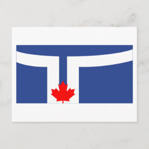Carte Postale Drapeau de Toronto