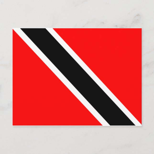 Carte Postale Drapeau de Trinité (Devant)