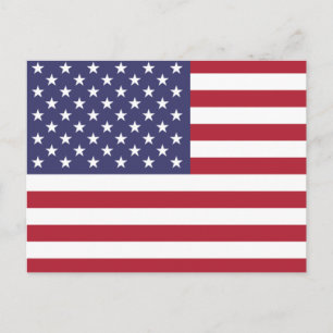 Carte Postale Drapeau des États-Unis