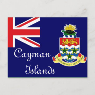 Carte Postale Drapeau des îles Caïmans