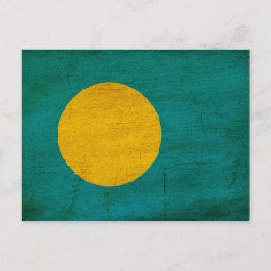 Carte Postale Drapeau des Palaos
