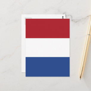 Carte Postale Drapeau des Pays-Bas