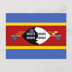 Carte Postale Drapeau d'Eswatini