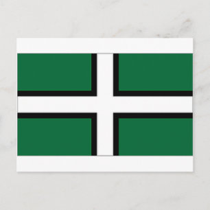 Carte Postale Drapeau Devon