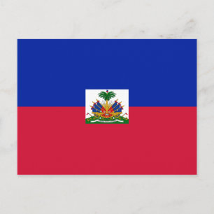 Carte postale Drapeau d'Haïti