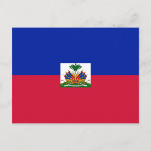 Carte postale Drapeau d'Haïti