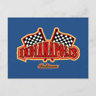 Carte Postale Drapeau d'Indianapolis