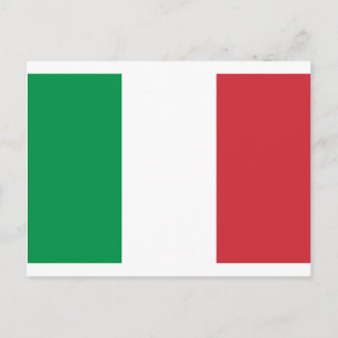 Carte Postale Drapeau d'Italie