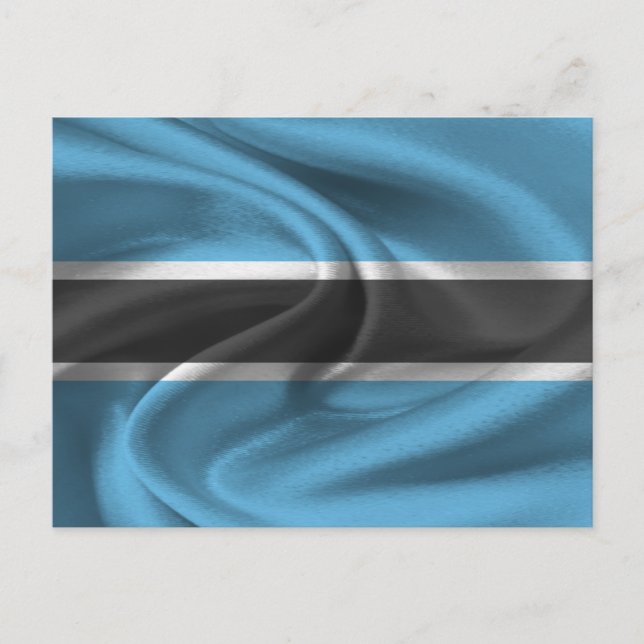 Carte Postale Drapeau du Botswana (Devant)
