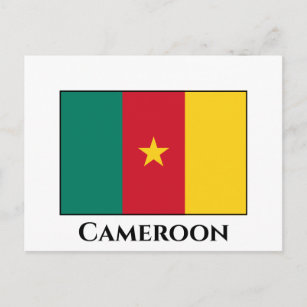 Drapeau Cameroun Cartes postales - Pas de quantité minimum