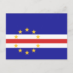 Carte Postale Drapeau du Cap-Vert