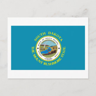 Carte postale Drapeau du Dakota du Sud