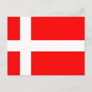 Carte Postale Drapeau du Danemark