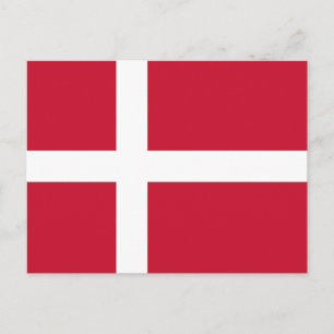 Carte Postale Drapeau du Danemark