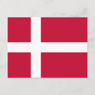Carte Postale Drapeau du Danemark