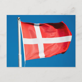 Carte Postale Drapeau du Danemark