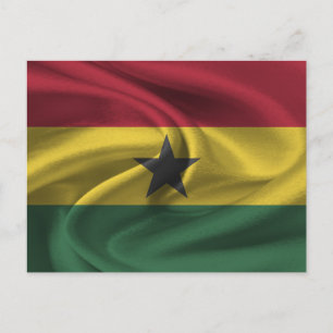 Carte Postale Drapeau du Ghana