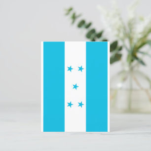 Carte Postale Drapeau du Honduras