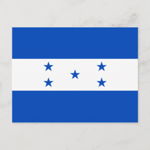 Carte Postale Drapeau du Honduras