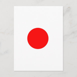 Carte Postale Drapeau du Japon