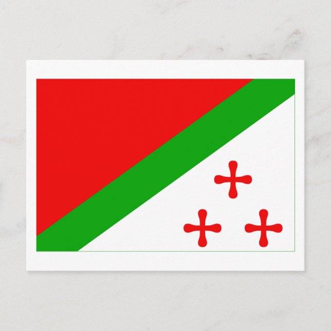 Carte Postale Drapeau du Katanga (1960-1963) (Devant)