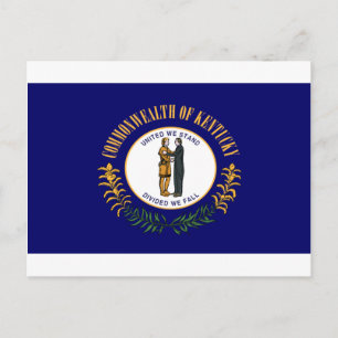 Carte Postale Drapeau du Kentucky