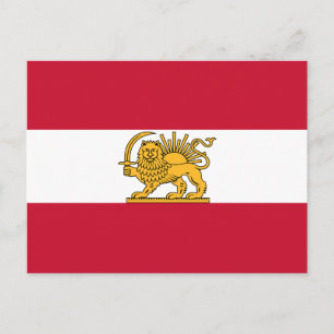 Carte Postale Drapeau du Lion et du Soleil de l'héritage austro-