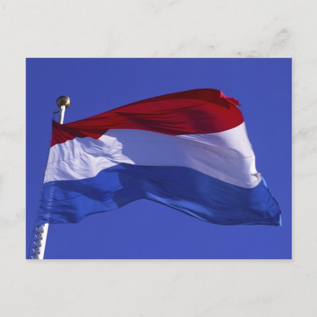 Carte Postale drapeau du Luxembourg RF) (Devant)