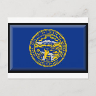 Carte Postale Drapeau du Nebraska