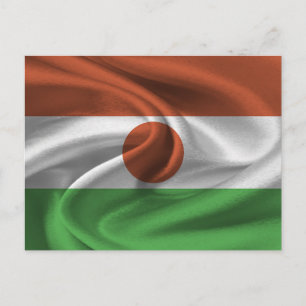 Carte Postale Drapeau du Niger