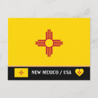 Drapeau du Nouveau-Mexique & État du Nouveau-Mexiq