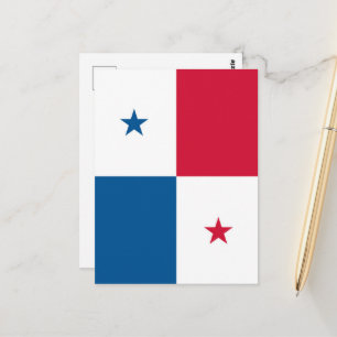 Carte Postale Drapeau du Panama