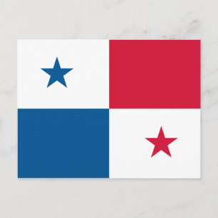 Carte Postale Drapeau du Panama