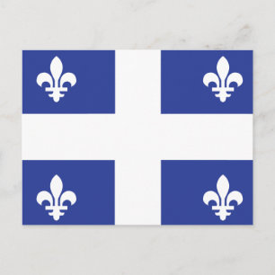 Carte Postale Drapeau du Québec